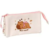 Safta Capibara Mäppchen Weiß Mann Weiß One Size