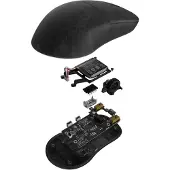 Endgame Gear XM2w 4k v2, rechts, Optisch, RF Wireless + USB Type-A, 30000 DPI, Grau