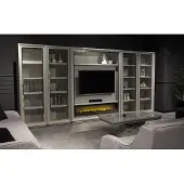 AEA Xxl wohnwand schrank wohnwände design möbel kamin feuerstelle schrankwände