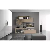 AEA Tv Lowboard rtv Wandregale Wohnzimmer Holz Luxus Wohnwand Möbel