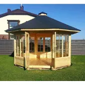 Xl Moebel Gmbh Freizeithütte Gartenlaube Pavillon Sommerhaus Gartenpavillon Sitzpavillon