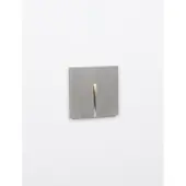 Nova Luce FINLO LED Wandeinbauleuchte Grau IP65 10x1,7x10cm 9117084