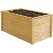 Westmann Larius 115 Garten Hochbeet aus Holz Lärchenholz 115x65 cm