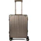 Aleon Traveler International 4-Rollen Kabinentrolley Aluminium 55 cm