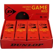 Dunlop Game Box Single Red Dot Squashbälle