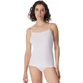 Schiesser Unterhemd 174388 95/5 Bio Damen White (2er-Pack)-Größe 42