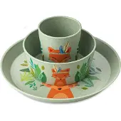 Koziol Kindergeschirr-Set "3er-Set Kleiner Teller + Schale + Becher CONNECT HARRY" Made in Germany, 3 Teile, für 1 Person