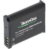 AccuCell DMW-BCM13 Akku von kompatibel für Panasonic DMW-BCM13E Akku 3,7V, Ladeschlussspannung max. 4,2 Volt