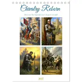 CALVENDO "Ritterlichkeit entdeckt" (Schreibtischkalender 2027, DIN A5, Hochformat), 12-Monats-Schreibtischkalender