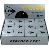 Dunlop Club Single Yellow Dot Squashbälle