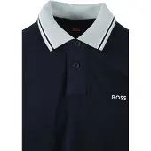 BOSS für Herren. 50561815 Marineblaue Polo-Blöcke (M), Lässig, Baumwolle, Kurzarm