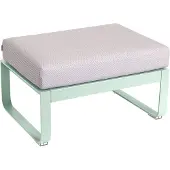 Fermob BELLEVIE 1-Sitzer-Polsterhocker mit Sitzfläche aus perforiertem Stahlblech