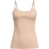 Calida Unterhemd "Unterhemd Natural Comfort Spaghetti-Top 1er Pack", Damen, Gr. 36-38, N-Gr, beige (nude), Obermaterial: 92% Baumwolle CO. 8% Elasthan EL., Unterhemden Unterhemd