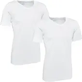 Ragman T-Shirt "T-Shirt Body Fit V-Neck T-Shirt 2P 2er Pack", Herren, Gr. XXL, weiß, Shirts T-Shirt