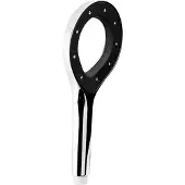 Conmetall TANESI Handbrause 120 mm verchromt mit Wasserspareinsatz 1/2 Zoll Anschluss