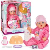 Baby Born Emma Click & Play-Puppe, 43 cm, Winteroutfit