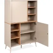 CALICOSY finori Highboard Sinop 53A Sand / Artisan 90x140x37,5 cm