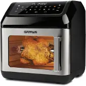 G3ferrari G3 Ferrari Friggisano EVO 13L Einzel-Fritteuse, unabhängig, 1700 W, Schwarz, Edelstahl