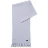 BOSS Strickschal aus Schurwolle mit Logo-Detail Grösse ONESI