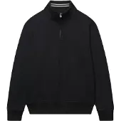 Superdry Essential Serif Logo Halbreißverschluss-sweatshirt