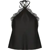 Hunkemoller Halter Top Cecilia Schwarz
