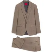 HUGO Eleganter Extra Slim-Fit Dreiteiler aus Stretch-Gewebe Grösse 46