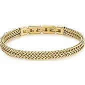 Brosway - Elegant gold-plated chain bracelet for men Ink BIK100