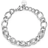 Brosway - Distinctive steel bracelet with cubic zirconia Ribbon BBN39