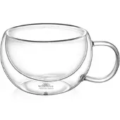 Wilmax England Wilmax Doppelwandiger Becher 300 ml Transparent, 1er Set