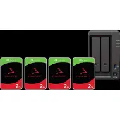 Synology DS425+ + Seagate Ironwolf 2 TB 4er-Pack