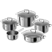 Zwilling Quadro 5 prç tencere seti-pilav tencereli, Silber, Edelstahl, 5 Stück(e)