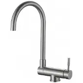 Aquanello Forma Massiver, klappbarer Küchenarmatur aus Edelstahl SS-1012-FM