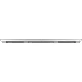 Cherry KC 6000 SLIM für MAC Kabelgebundene Tastatur, Silber/ Weiß, USB (QWERTZ - DE), Volle Größe (100%), Kabelgebunden, USB, QWERTZ, Silber