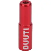 Lixada Kabelendkappe für Fahrradbremsen – 5 mm, aus Aluminiumlegierung, für Mountainbikes, rot