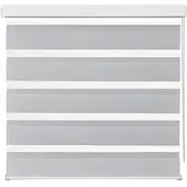Premium Living Doppelrollo Thomas in Grau ca. 90x210cm