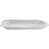 Daybays 500 Stk. Pommes-Schalen KU60 ca. 15x23x2 cm laminiert weiß ohne Beschichtung