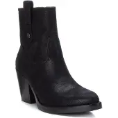 Refresh für Damen. 17148802-NEGRO Stiefelette 171488 schwarz (36), 3 bis 5 cm, Reißverschluss, Lässig