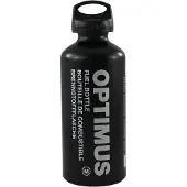Optimus 8021021, Brennstoffflasche, Aluminium, Schwarz, 0,6 l, 178 g, 7,3 cm