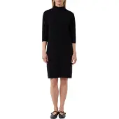 Comma Strickkleid mit überschnittenen Schultern