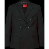 HUGO Extra Slim-Fit Blazer aus karierter Schurwolle Grösse 46