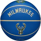 Wilson Nba Team City Collector Basketball Milwaukee Bucks