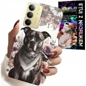 Inny producent Hülle für Realme C75 - Pitbull, gefährliche Hunde, Rückseite, Schutzhülle