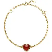 Brosway - Romantic gold-plated bracelet with agate Essential BNL140