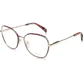 Tous Damen Vto452 Sonnenbrille, Glänzendes Kupfer, Gold, mit farbigen Teilen, 52