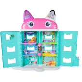 Gabby's Dollhouse DREAMWORKS : DER FILM - Puppenhaus zum Kinofilm, über 60 cm groß, mit Gabby-Figur & Dollhouse Zubehör, für Kinder ab 3 Jahren, 3 Jahr(e)