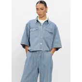 Grace & Mila Damen Jacken Ss2617014 - Lichtblauw - Größe M