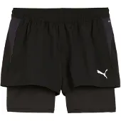 Puma Damen Short teamGOAL 2in1 Shorts 658775-03 L - Black-White - L