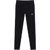 Adidas Originals Leggings ORIGINALS "MINI RIB, MITTELHOHER BUND", Mädchen, Gr. 152, N-Gr, schwarz (schwarz,), Obermaterial: 46% Baumwolle, 45% Viskose, 9% Elasthan, Hosen Leggings