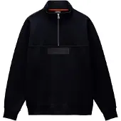 Napapijri Box Logo Halbreißverschluss-sweatshirt