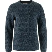 Fjällräven Pullover Snow Round Neck Sweater Damen Navy-M